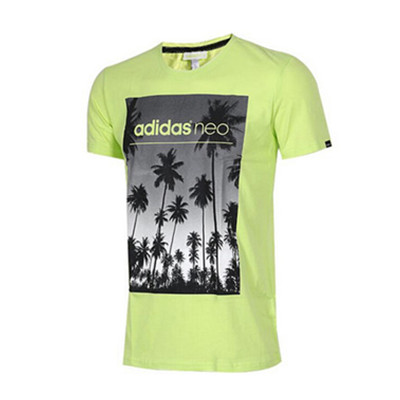 夏季新款！阿迪达斯NEO男子运动休闲短袖T恤