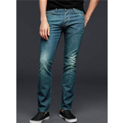 修身有型！Gap复古绿色修身弹力牛仔裤113015