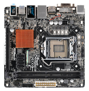 ITX小板！华擎（ASRock）H170M-ITX/ac主板