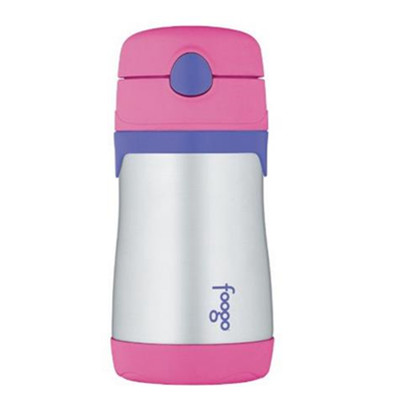 粉色好价！THERMOS FOOGO真空绝缘不锈钢杯