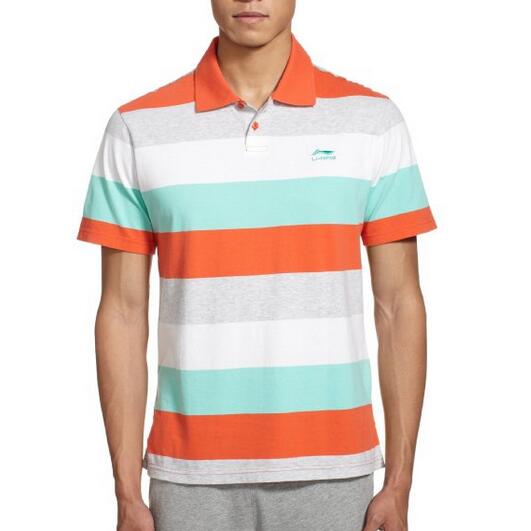 5折优惠！Li Ning 李宁 男式 短袖POLO APLJ073