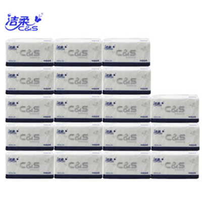 划算实惠！洁柔纸巾无香抽纸套装18包