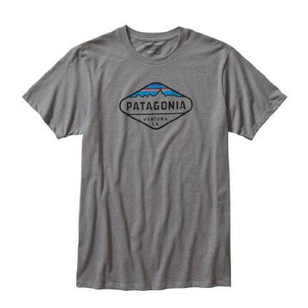 100%有机棉！Patagonia 男式 短袖T恤38907