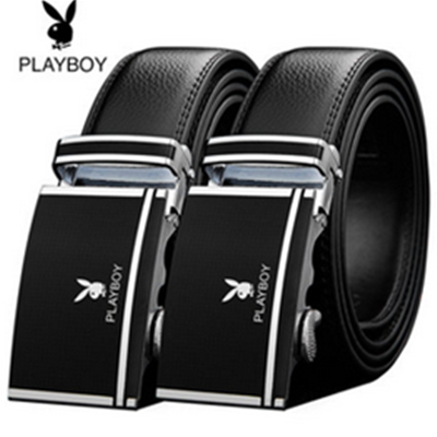 礼盒包装！花花公子男士自动扣皮带PDF3345-11