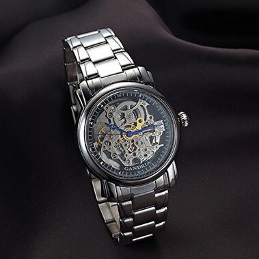 精准时尚！GanDria 瑞亚 全自动男士机械表6015