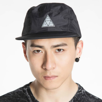 经典好价！HUF 多重三角logo五片帽（2色）