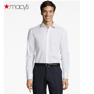 聚划算66大促！Alfani男士长袖小翻领衬衫264694147