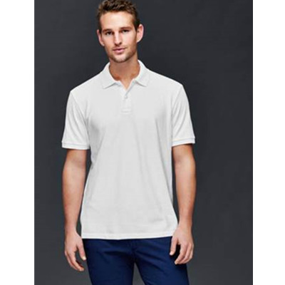 聚划算66大促！Gap夏季纯棉多选色经典短袖Polo衫199149