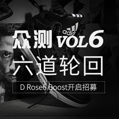 【识货众测第六期】：D Rose 6 Boost 招募正式启动