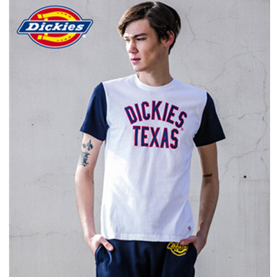 聚划算66大促！Dickies2016新款男装纯棉短袖T恤162M30EC42