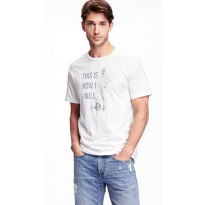 聚划算66大促！OLD NAVY老海军个性字母印花圆领短袖T恤221952-1