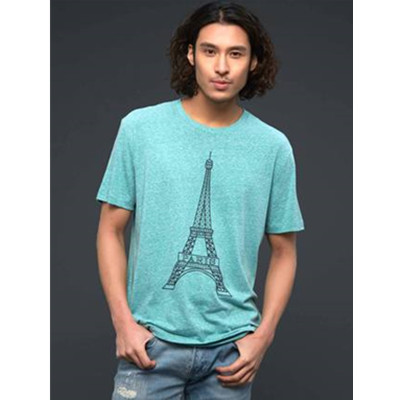 聚划算66大促！Gap清爽选色城市T恤之巴黎179845
