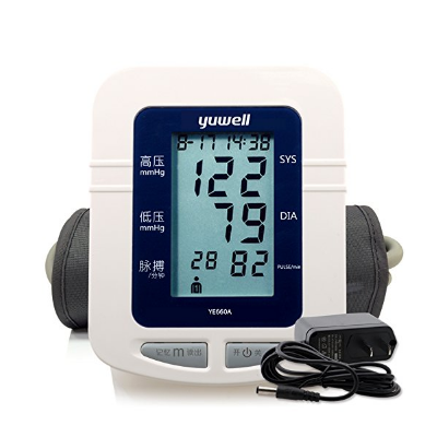 健康生活！yuwell 鱼跃 YE660A 电子血压计