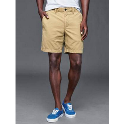 聚划算66大促！Gap 7英寸纯棉简洁纯色休闲短裤180093