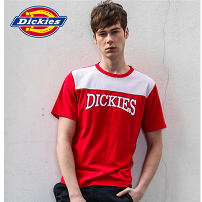 聚划算66大促！Dickies男式运动休闲风圆领短袖T恤162M30EC31