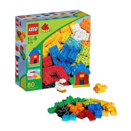 全网好价！LEGO 乐高 得宝创意拼砌系列 得宝颗粒豪华装6176