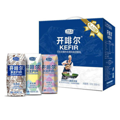 新低价！君乐宝开啡尔常温酸奶200g*8