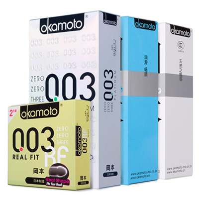 原装进口！Okamoto冈本超薄安全套组合装28片