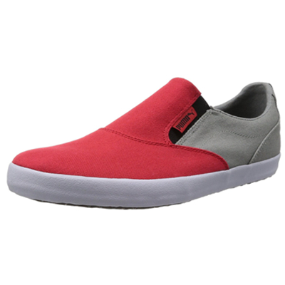 轻便一脚蹬！彪马Grimme Lo Slip on graphic男子帆布鞋
