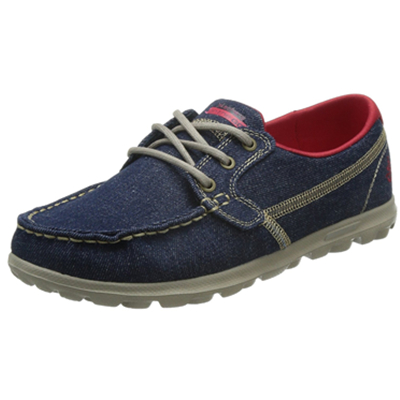 牛仔风！Skechers斯凯奇ON-THE-GO女子帆船鞋13808