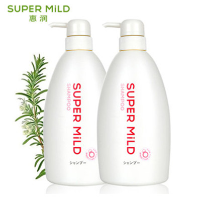 温和无刺激！资生堂惠润洗发水露套装600ml*2