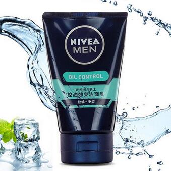 白菜价！NIVEA 妮维雅 控油劲爽洁面乳100g 3瓶