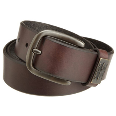 近期好价！Levi's 李维斯Bridle男款棕咖色针扣皮带