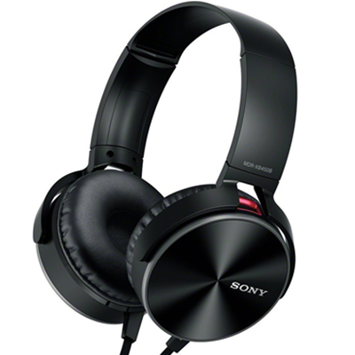 持平秒杀！Sony索尼MDR-XB450B/CCN头戴式耳机