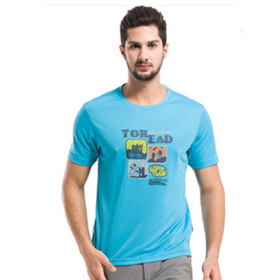 全网好价！Toread探路者男式短袖速干T恤TAJC81293