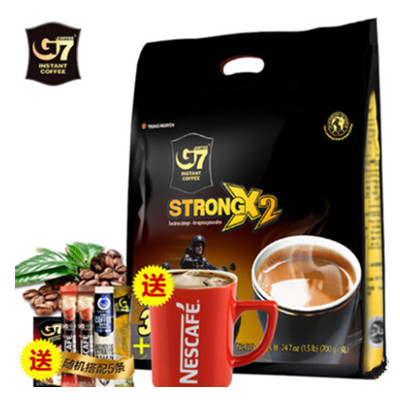 口感香浓！越南中原G7浓醇三合一速溶咖啡700g