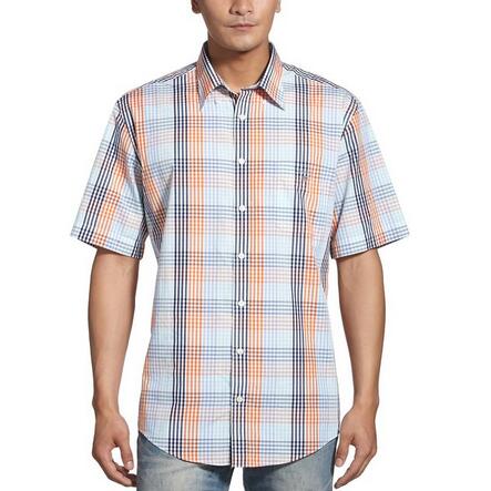 新低！GANT 男式 短袖休闲衬衫 12S30699