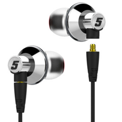 动态声场！达音科TITAN-5纳米钛晶振膜可换线HIFI耳机