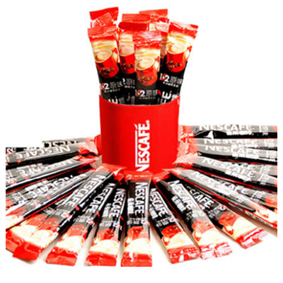 香浓丝滑！雀巢咖啡速溶咖啡三合一袋装15g*100条