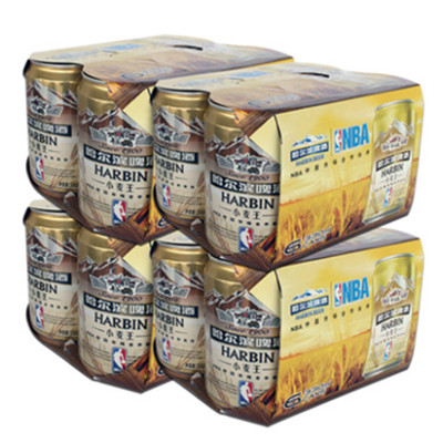 一起哈啤！Harbin/哈尔滨啤酒 小麦王拉罐330ml*24听