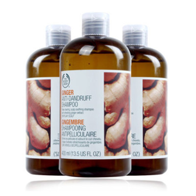 去屑之王！The Body Shop美体小铺生姜洗发水400ml