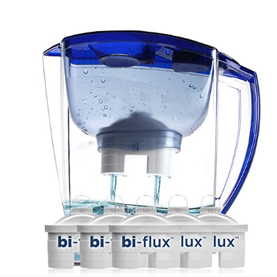 镇店之宝! LAICA 莱卡 3.1L免掀盖双导流滤水壶JA16H（1壶5芯）