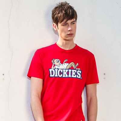 618狂欢！Dickies男趣味字母印花圆领T恤162M30EC33