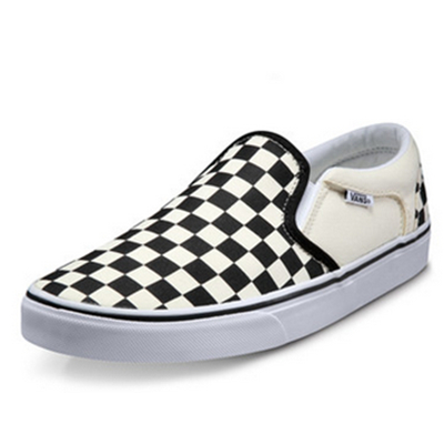 夏季款式！Vans范斯ASHER男款帆布鞋VN000SEQIPD