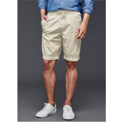 舒适有型！Gap纯棉百搭舒适系带短裤199936