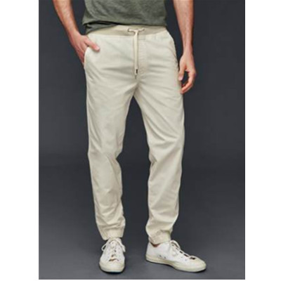 收脚有型！Gap收脚中腰直筒休闲长裤200117