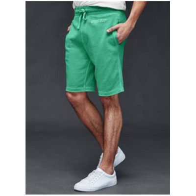 618粉丝狂欢价！Gap纯棉毛圈直筒短裤199435-1