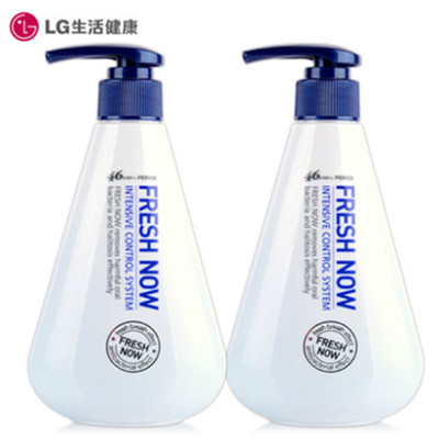 持久清新！LG倍瑞傲派缤pumping按压式牙膏2瓶