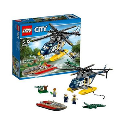 速抢！LEGO City城市系列直升机追踪 L60067