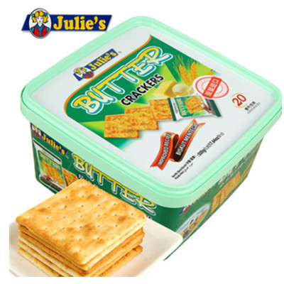 酥脆入心！Julie's/茱蒂丝奶油苏打饼干500g