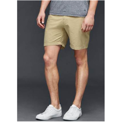 618粉丝狂欢价！Gap休闲纯色7英寸短裤201284