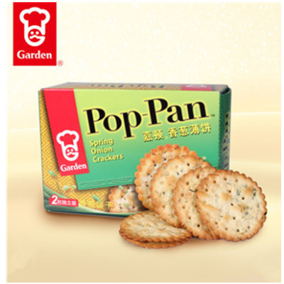 酥香薄脆！嘉顿香葱咸味薄饼225g&times;3盒