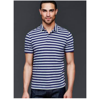 618粉丝狂欢价！Gap双色条纹短袖Polo衫200528
