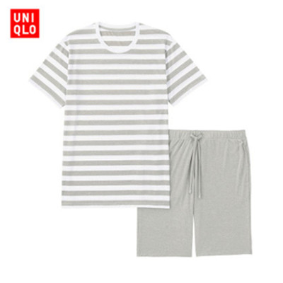 亲肤舒适！UNIQLO优衣库快干起居套装171327