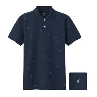 618粉丝狂欢价！UNIQLO优衣库快干印花POLO衫164188