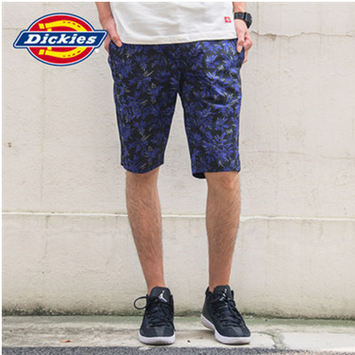 618粉丝狂欢价！Dickies胡桃树叶印花休闲短裤162M40EC03